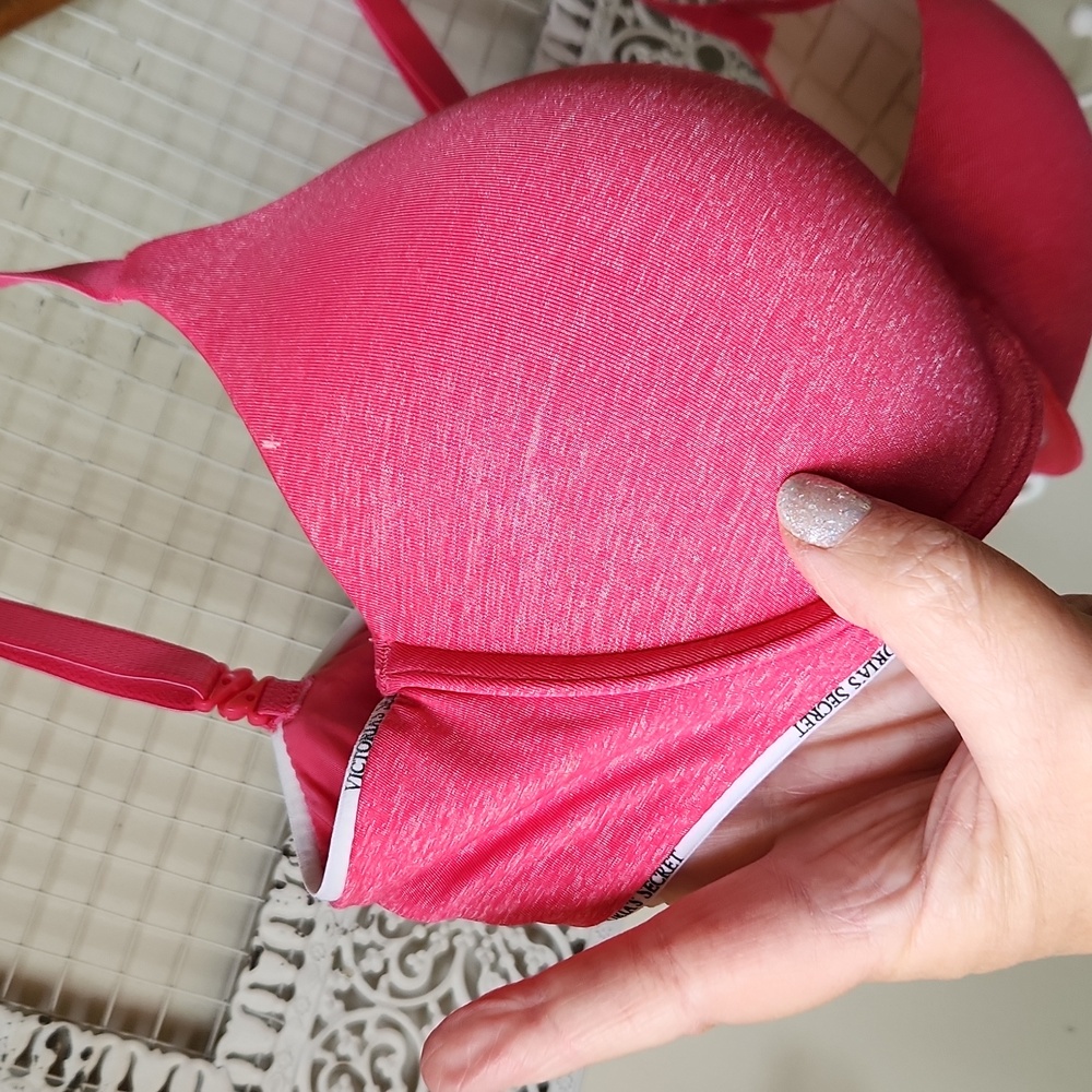 Victoria's Secret‎ Padded Perfect Coverage Bra sz 34C - Picture 4 of 11
